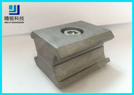 Alloy Parallel Pipe Fitting Aluminum Tubing Joints For Working table , Surface Oxidation AL-6A