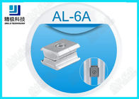 Złącza aluminiowe z podwójnym złączem 6063-T5 Srebrzysty typ AL-6A Długa żywotność