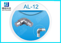 Podwójne boki Aluminiowe złącza rurowe 90 stopni Wewnętrzny odlew ciśnieniowy AL-12