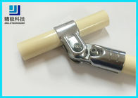 Universal Metal Joints Chrome Pipe Connectors For ESD Workbench HJ-7D
