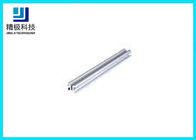 Wysoka wytrzymałość Silvery Slider Profile wytłaczania aluminium, wytłaczany kanał aluminiowy