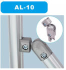 Złącze wewnętrzne aluminiowe złącza rurowe AL-10 Odlew ciśnieniowy Anodowanie Kolor srebrny