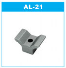 Odlewane ciśnieniowo srebrno-białe aluminiowe złącza rurowe AL-21