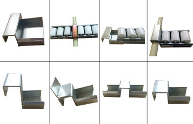 Steel Welded Heavy Duty Slide Tracks Connecting 60mm 85mm Placon Roller