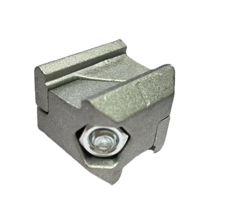 AL-8 Aluminum Tube Connector 28mm Turnover Industrial Pipe Connector For Workbench
