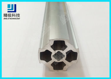 6063-T5 Plum Blossom Tubing Aluminium Alloy Pipe Silvery Oxidation Flower Pipe AL-M