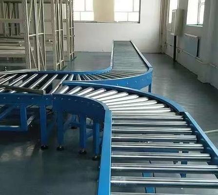 Roller Conveyor Production Line , Light And Fast Running Straight Line Roller Conveyor Line