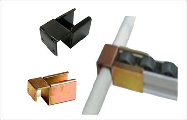 Placon Stamping Pipe Joint For Roller Track 2.5mm Thickness with Zinc Plated