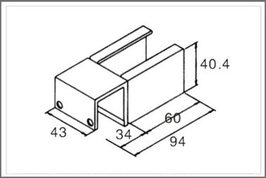 FIFO Steel Pipe Joint For Roller Track System With Electrophoresis Surface Treatment