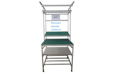 Small Aluminium Alloy Lightweight Pipe Workbench With ESD Green Mat