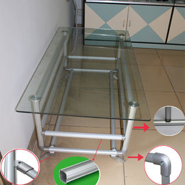Lightweight Reuseable Flexible Composited Pipe Workbench ESD Aluminum Pipe Table