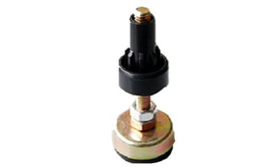 OD 28mm Flexible Foot Cup Pipe Rack Fittings Jacket For Warehouse Trolley