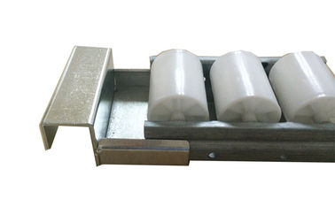 85 Metal Roller Track Joint / Connectors for 28mm ABS / PE Coated Pipes