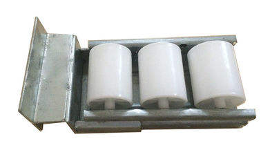 High End SPCC Steel Metal Connector For Roller Track / Assembly Mobile Trolley