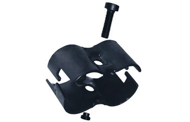 High Glossy Black Flexible Pipe Connectors With Electrophoresis Surface Treatment