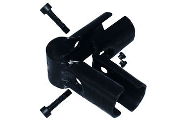 Flexible Metal Pipe Joints , SPCC Steel Plate Pipe Rack Joint System for Lean Pipe