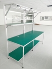 ESD Ładowanie stołu warsztatowego ze stopu aluminium Wyjmowane niestandardowe półki