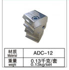Srebrzysto-białe aluminiowe złącza rurowe AL-32 ADC-12 Rura 28 mm