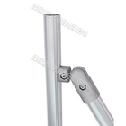 Przemysłowa rura aluminiowa 360 stopni z elastycznym obrotowym / pazurem / okrągłym końcem
