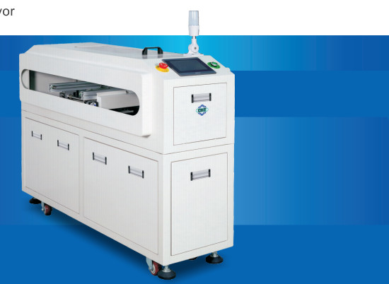 Flexible PCB Conveyor Machine L-RIR-L Direction 0.6-4.0mm Thickness Shuttle Design