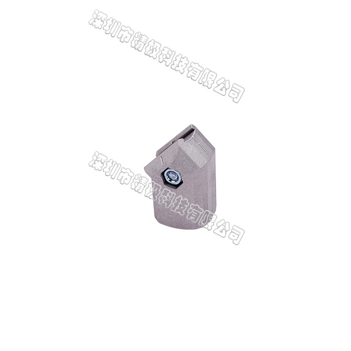 ADC-12 Aluminum Alloy Connector Aluminum Tube Joints External 45 Degree Angle Joint