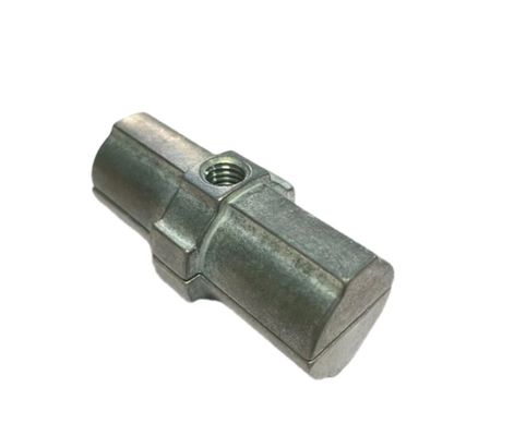 Przemysłowe metalowe złącze rurowe Dwukierunkowe połączenie Okrągły stop cynku AL-14