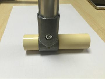 Anodowanie srebrnych aluminiowych połączeń rurowych Odlew ciśnieniowy AL-30 do stołu roboczego
