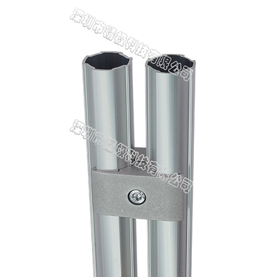 Piaskowanie Aluminiowa rura łącząca Równoległa płytka mocująca Zewnętrzne złącze